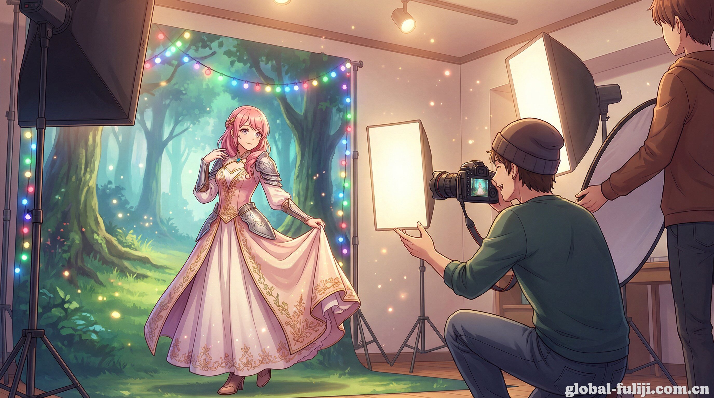福利姬案例-Cosplay影像拍摄